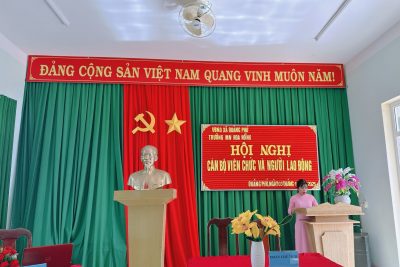 HỘI NGHỊ CÁN BỘ, CÔNG CHỨC,VIÊN CHỨC, NGƯỜI LAO ĐỘNG NĂM HỌC 2025- 2026